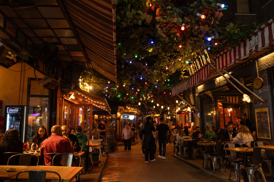 Bars et restaurants dans le quartier de Karaköy