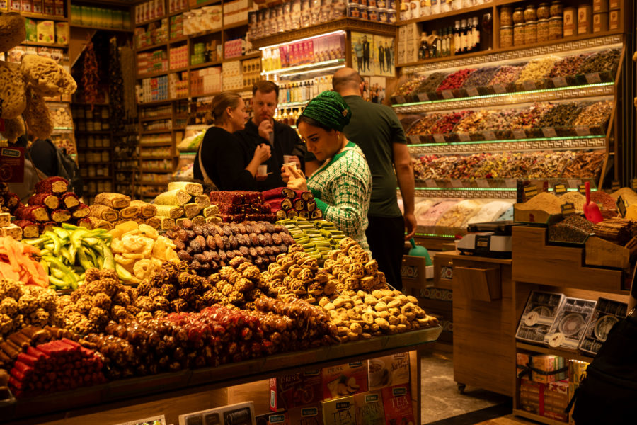 Bazar égyptien à Istanbul