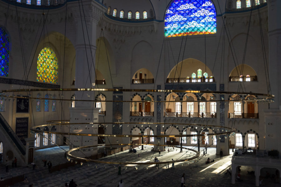 Visite de la mosquée Çamlica à Istanbul