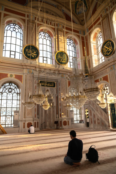 Intérieur de la mosquée d'Ortakoy