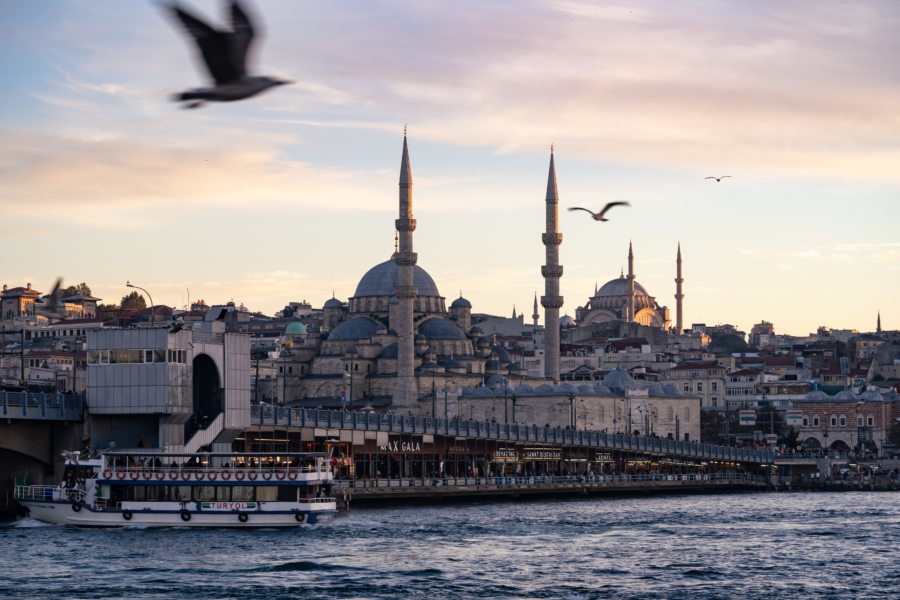 Visite d'Istanbul au coucher du soleil