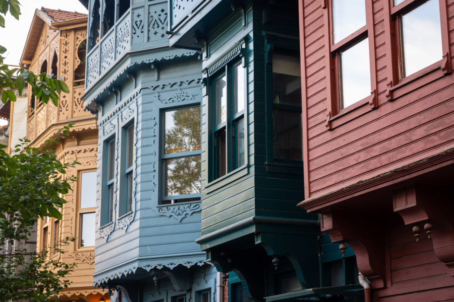 Maisons en bois à Kuzguncuk, Istanbul