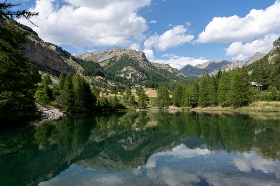 Lac d'Estenc dans la Haute Vallée du Var, Alpes