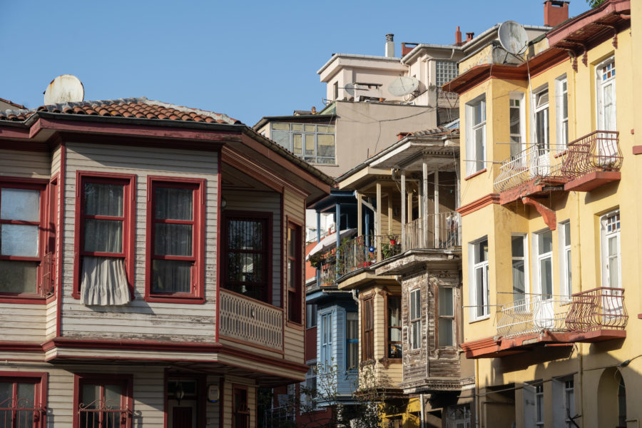 Maisons en bois à Kuzguncuk, Uskudar