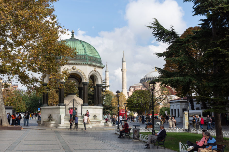 Quartier de Sultanahmet à Istanbul