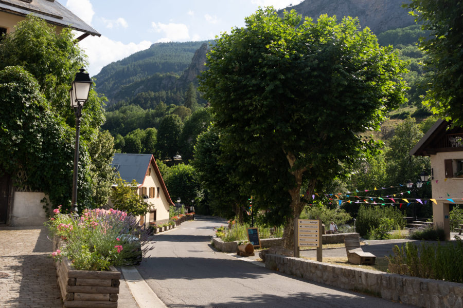 Village d'Entraunes, Mercantour, Alpes