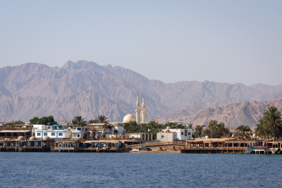 Village de Dahab près de la Mer Rouge