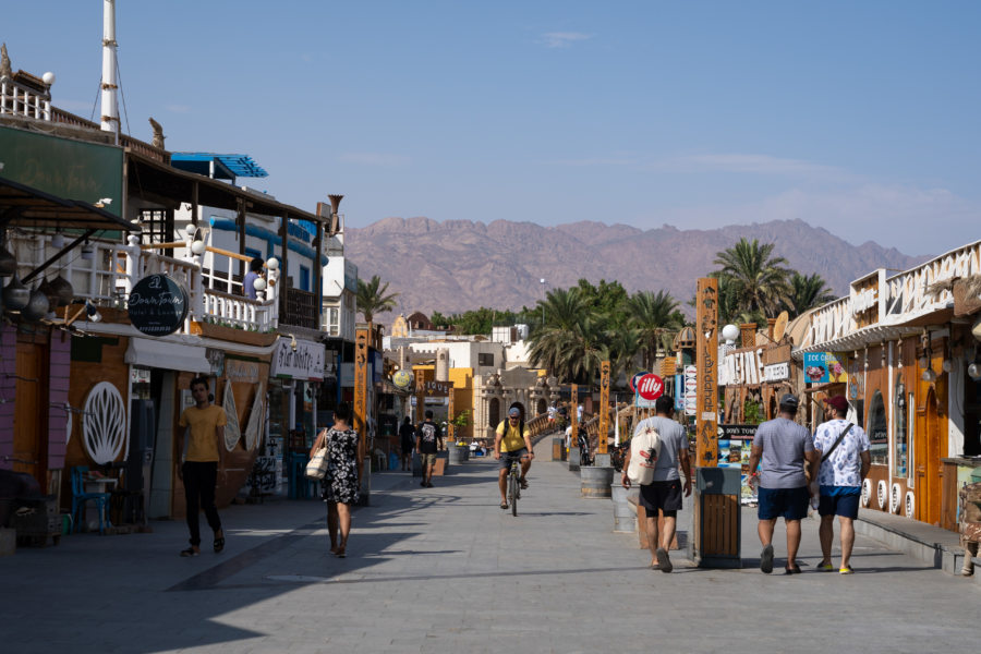 Visite du village de Dahab au Sinaï