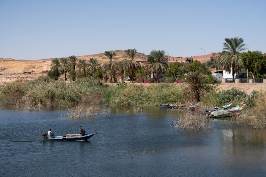 Village d'Abou Simbel en Egypte