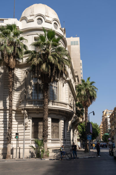 Beau bâtiment historique du centre du Caire