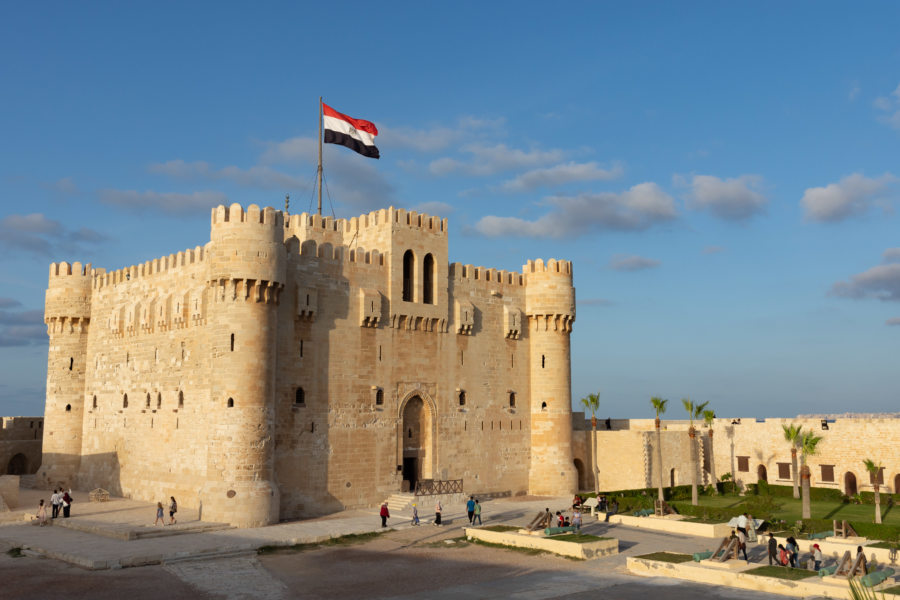 Citadelle Qaitbay, visite d'Alexandrie en Egypte