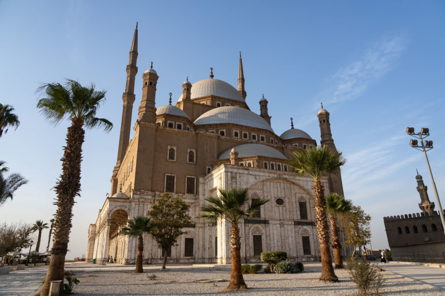 Mosquée Mohammed Ali, Citadelle de Saladin au Caire