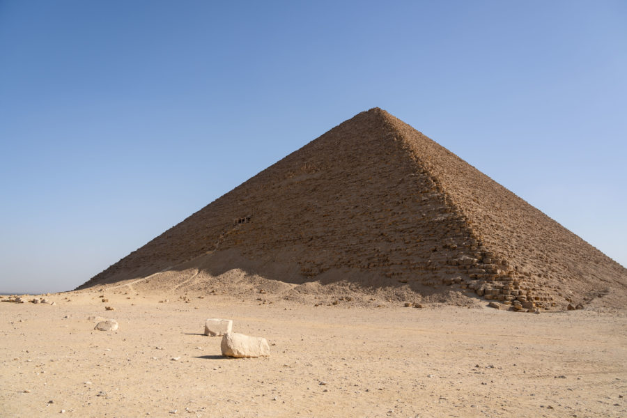 Pyramide rouge de Dahchour, Egypte