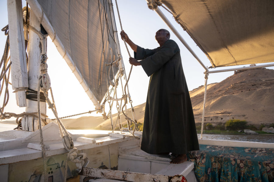 Croisière en felouque sur le Nil à Assouan