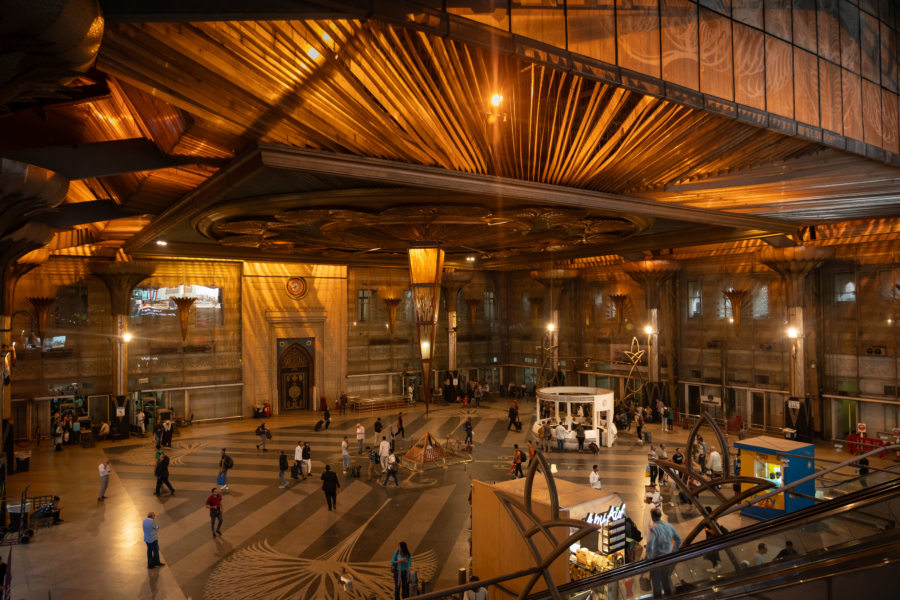 Gare Ramsès au Caire en Egypte