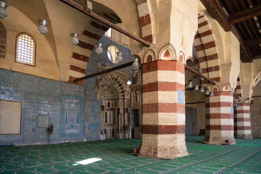 Visite de la mosquée bleue d'Aqsunqur au Caire