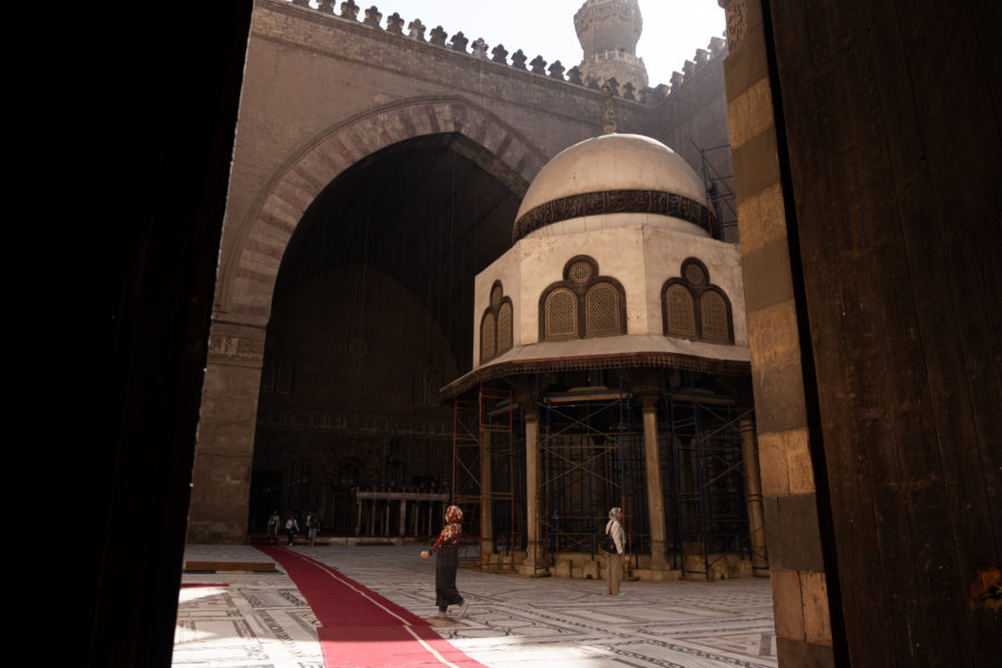 Visite de la mosquée du Sultan Hassan au Caire