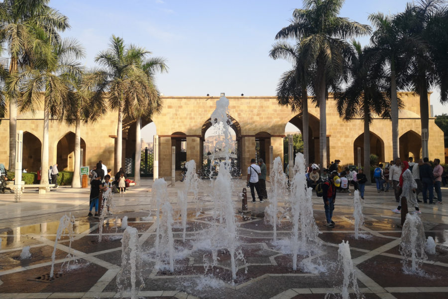 Parc Al Azhar au Caire, Egypte