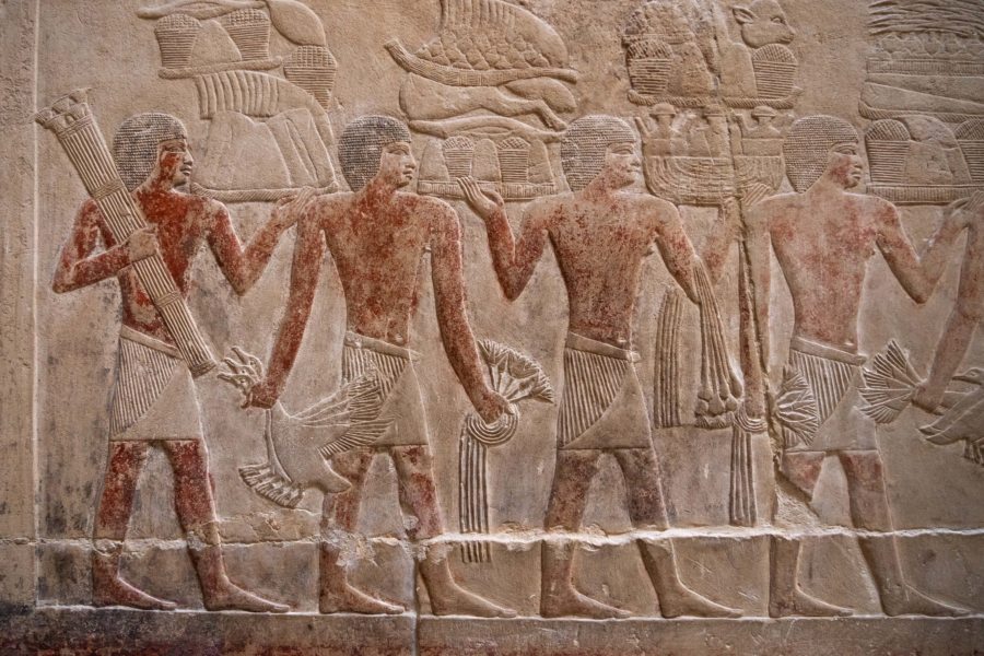 Hiéroglyphes du mastaba de Cagemni, Djeser, Saqqarah