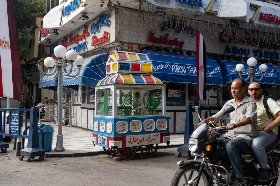 Restaurant de koshari Abou Tarek au Caire