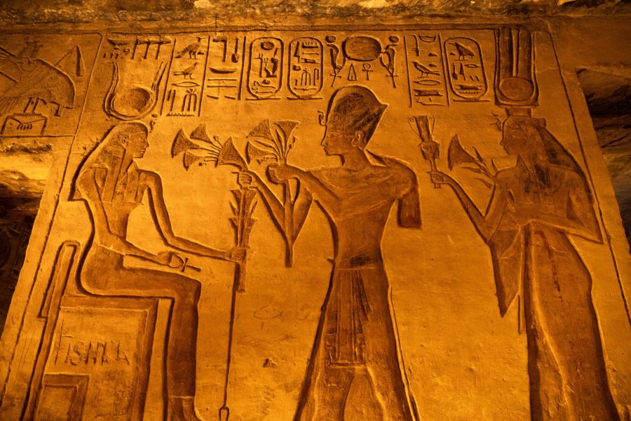 Visite du temple de Nefertari à Abou Simbel, Egypte