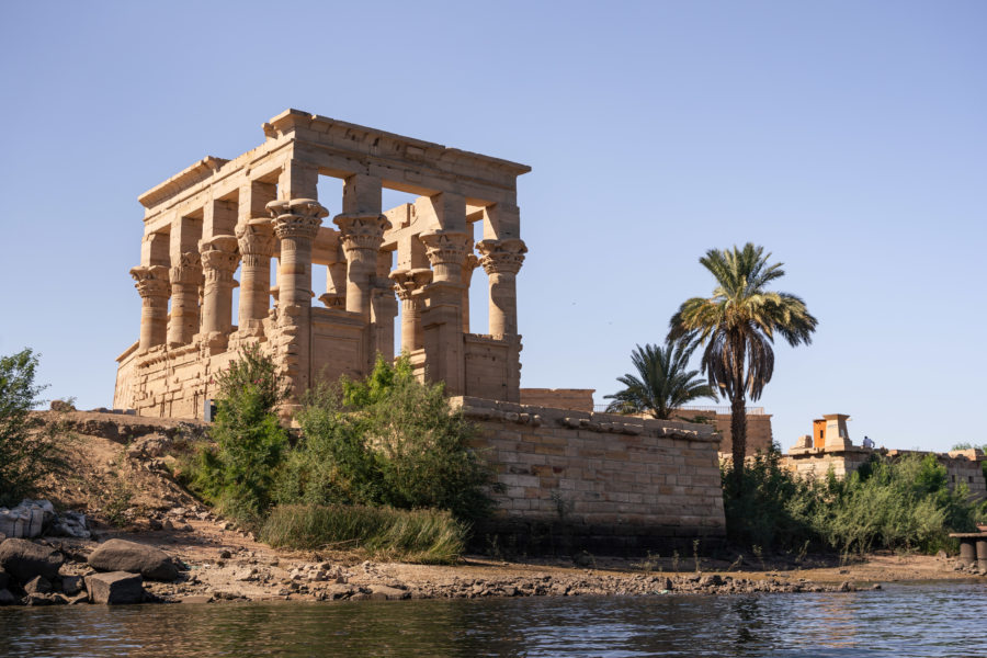 Temple Horus, Philae, au bord du Nil à Assouan