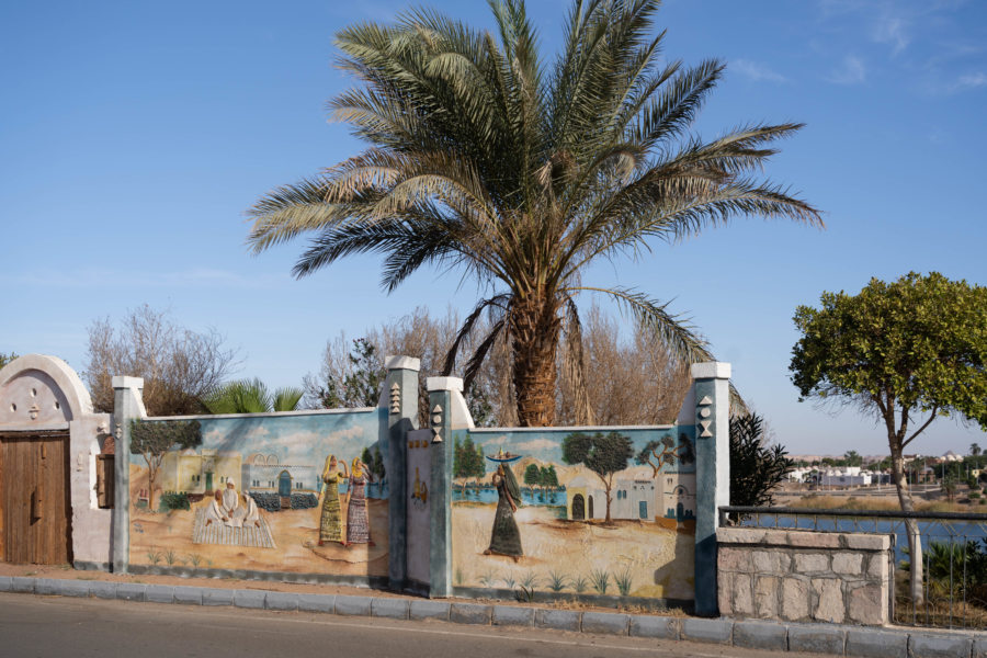 Abou Simbel, village nubien en Egypte