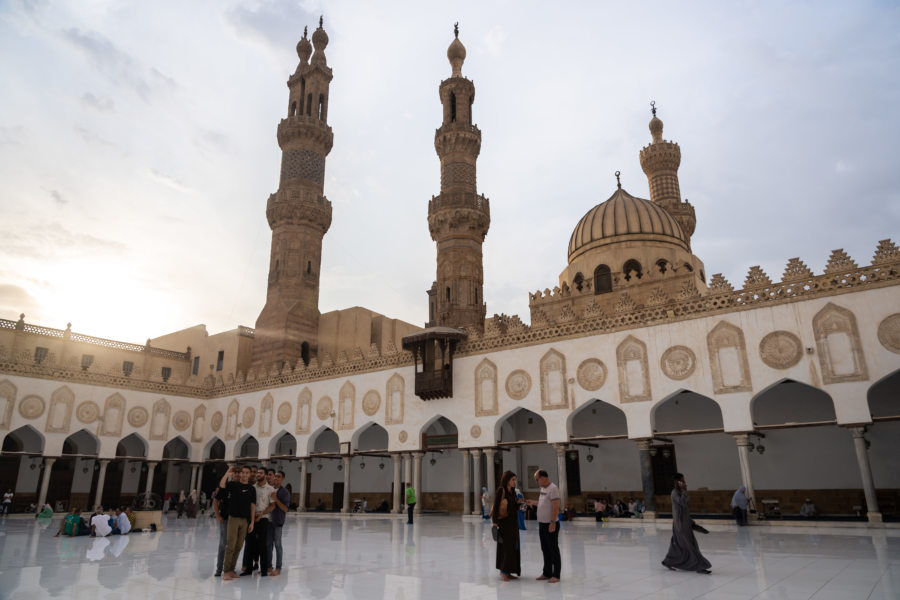 Visite de la mosquée Al Azhar au Caire