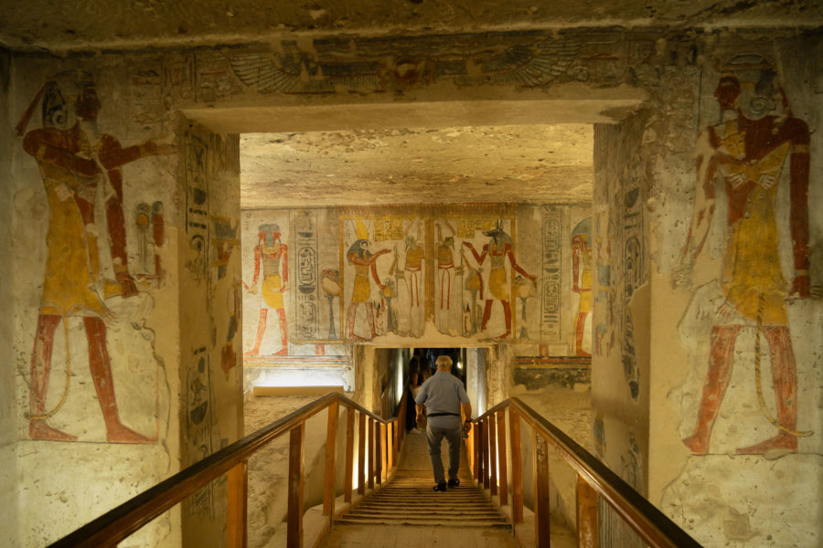 Vallée des rois à Louxor : visite de Tausert et Setnakht