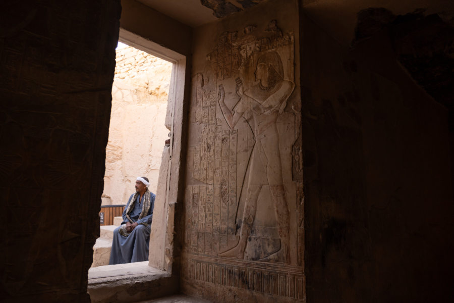 Visite du tombeau de Ramose dans la vallée des Nobles à Louxor