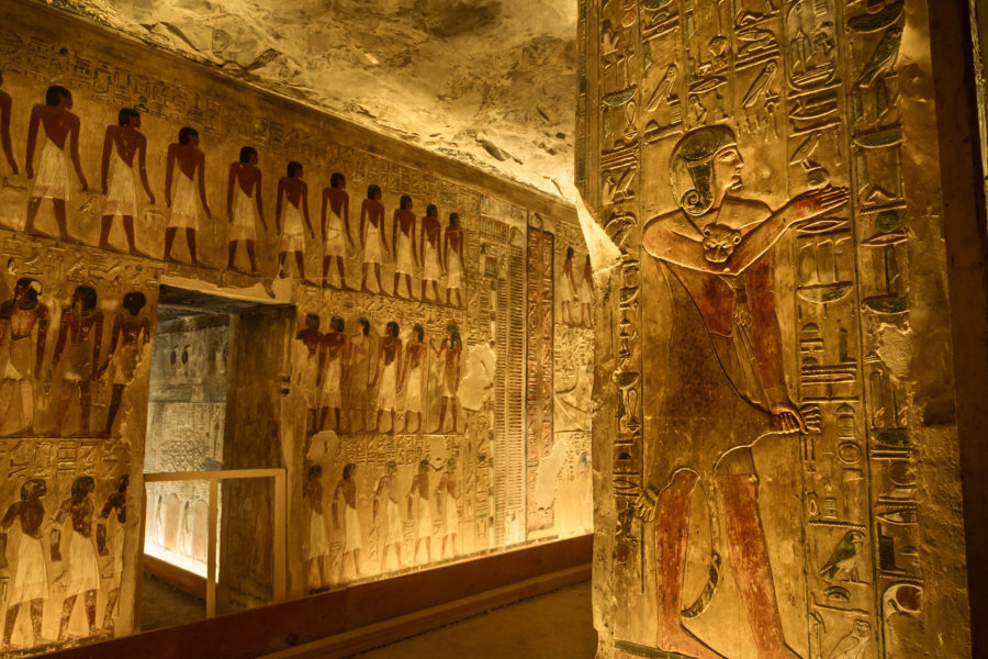 Visite du tombeau de Séthi 1er à Louxor, vallée des rois