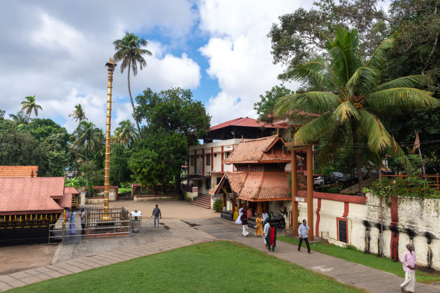 Temple hindou au Kerala, Inde