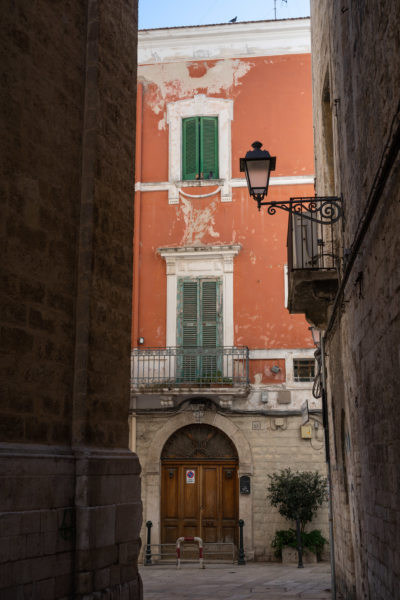 Belle maison du vieux Bari, ville des Pouilles