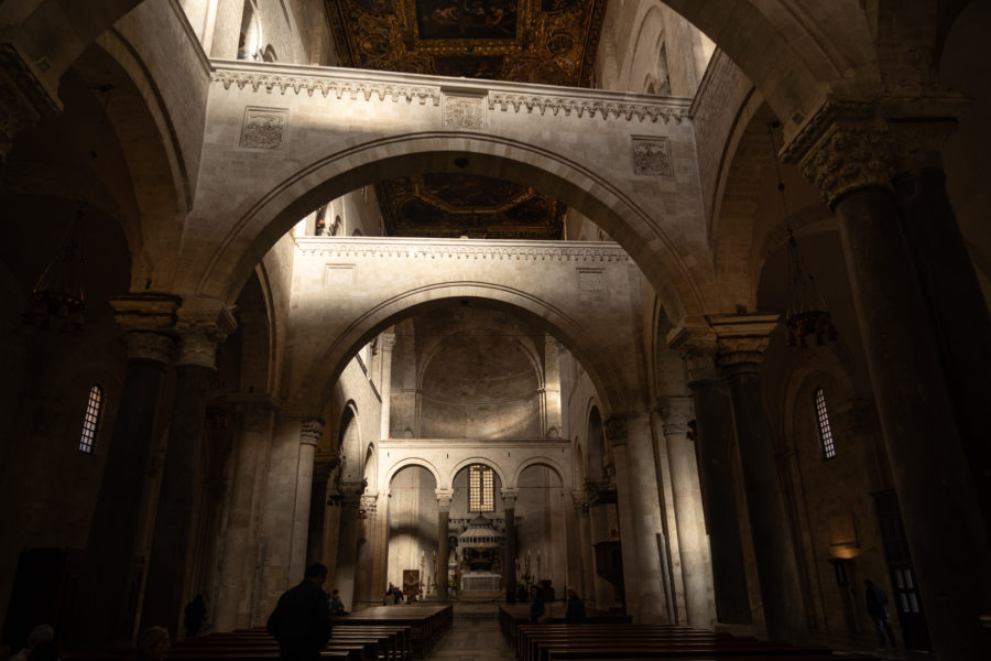 Visite de la basilique San Nicola à Bari