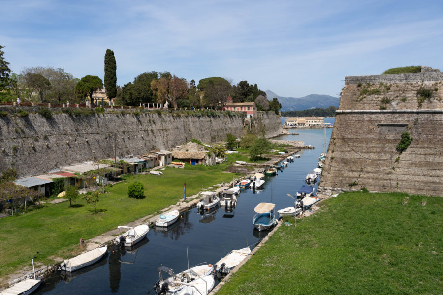 Fort de Corfou en Grèce