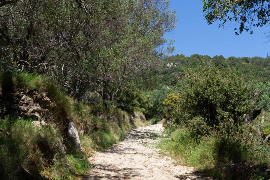 Donkey path, randonnée entre Paleokastritsa et Lakones