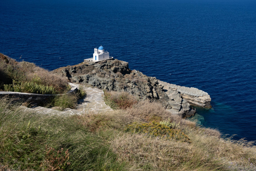 Eglise de Kastro sur l'île de Sifnos, Cyclades