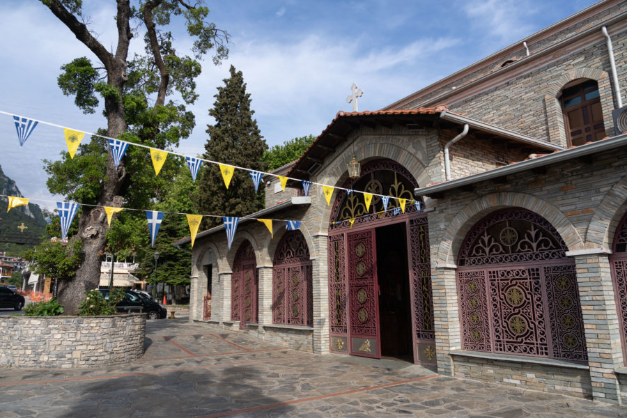 Eglise orthodoxe Saint-Nicolas à Litochoro