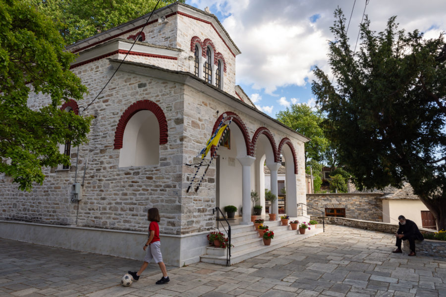 Eglise de Pinakates, Péninsule du Pélion