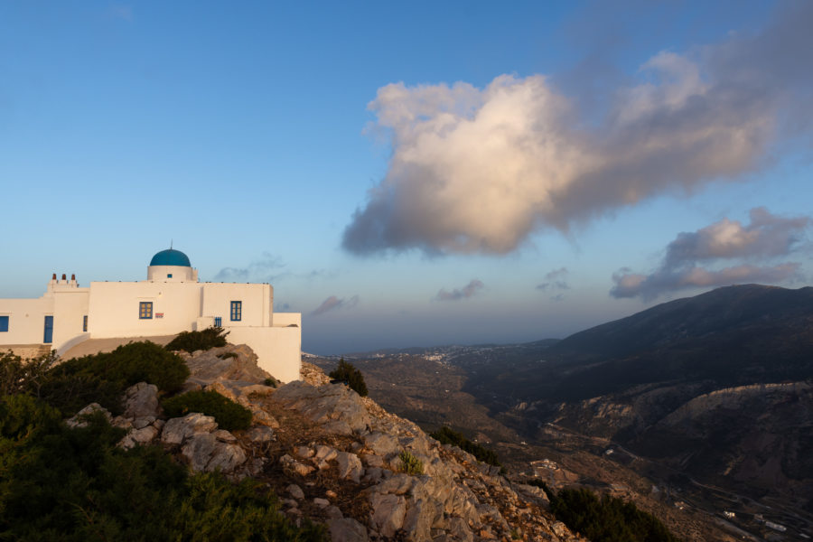 Monastère de Saint-Symeon, voyage sur l'île de Sifnos