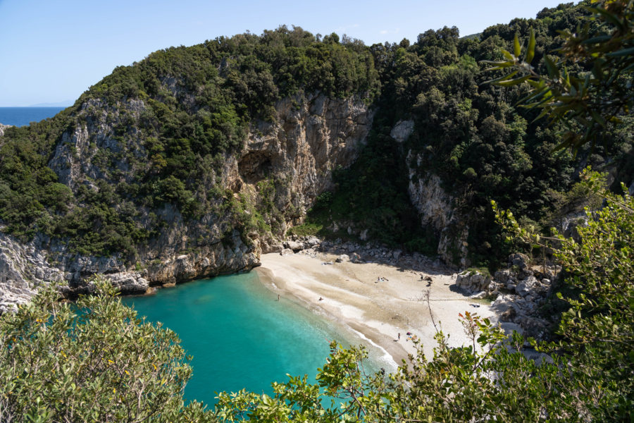 Plage de Fakistra, Pélion, Grèce