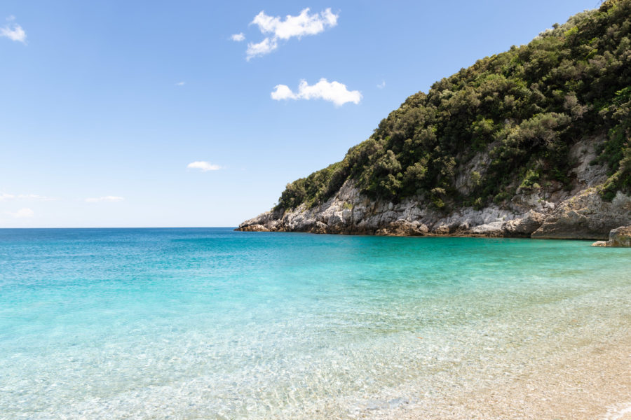 Plage de rêve dans le Pélion : Limnionas