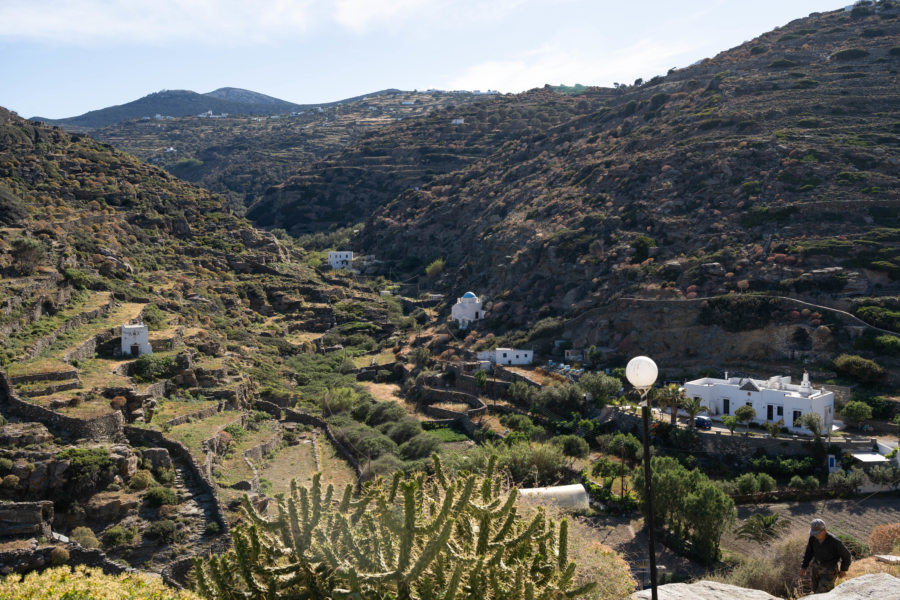 Randonnée entre Kastro et Apollonia à Sifnos