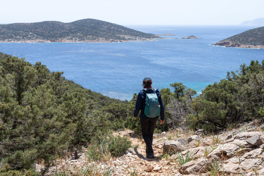 Randonnée vers la plage de Fikiada à Sifnos