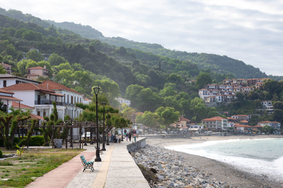 Village d'Agios Ioannis dans le Pélion, Grèce