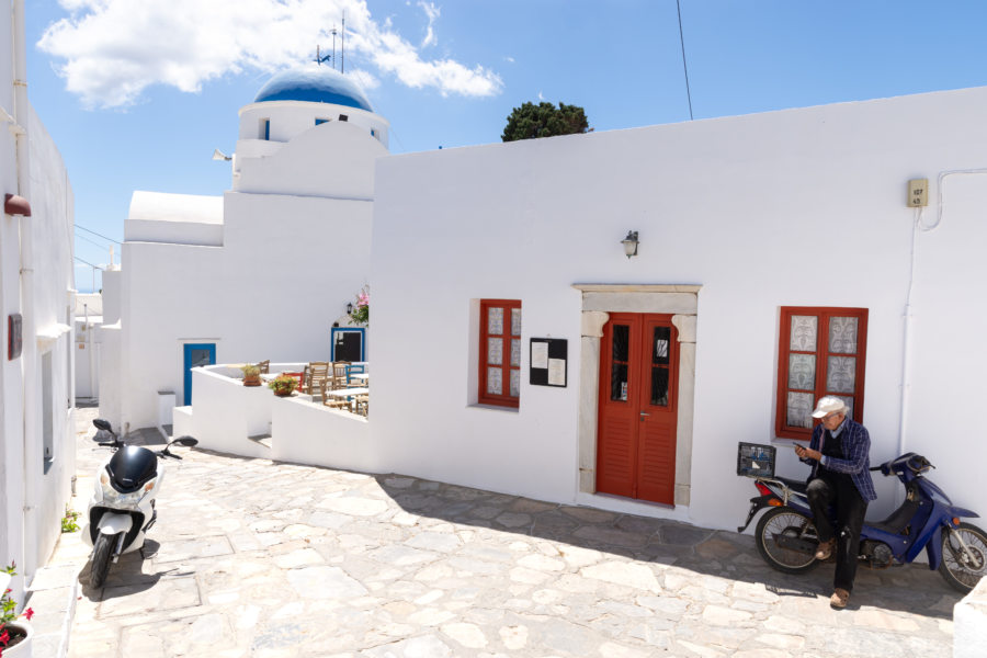 Village d'Artemonas sur l'île de Sifnos