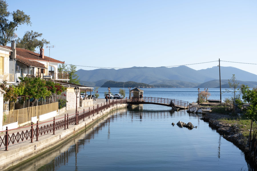 Village de Chorto au sud-ouest du Pélion en Grèce