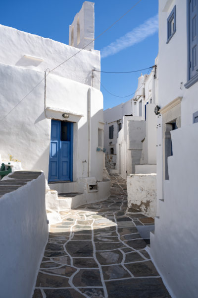 Visite du village de Kastro à Sifnos en Grèce