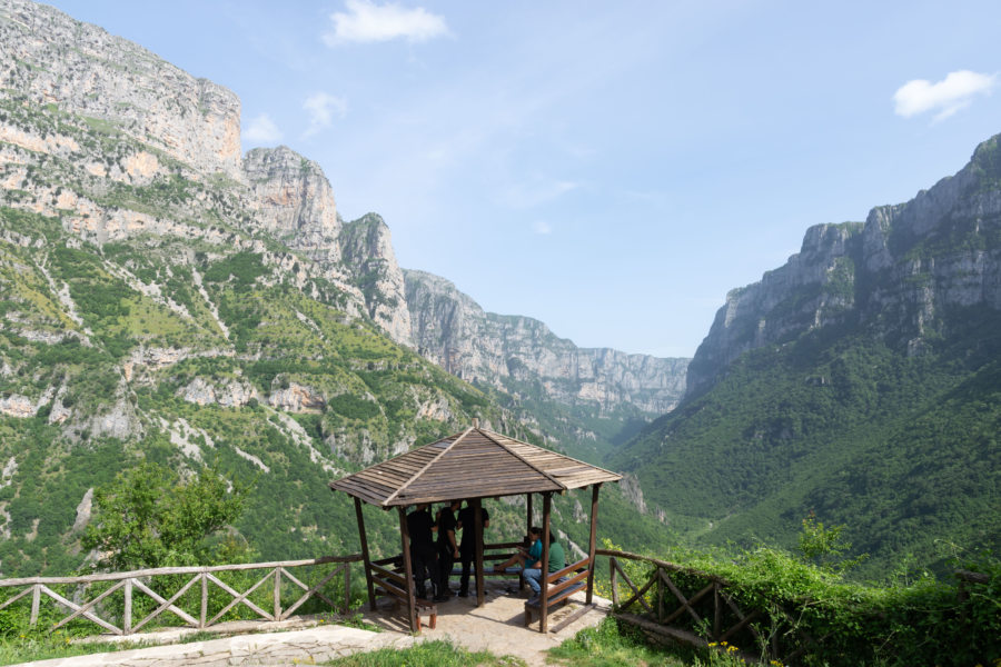 Belvédère sur les Gorges de Vikos, Zagoria, Grèce