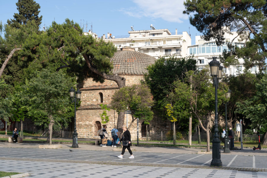 VIeux hammam près de l'Agora à Thessalonique